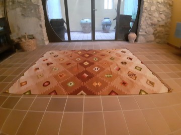 Peru teppich handgeweb