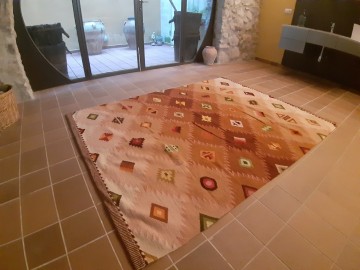 Peru teppich handgeweb