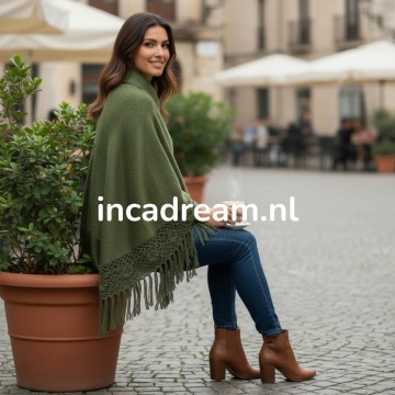 Alpaka poncho 31