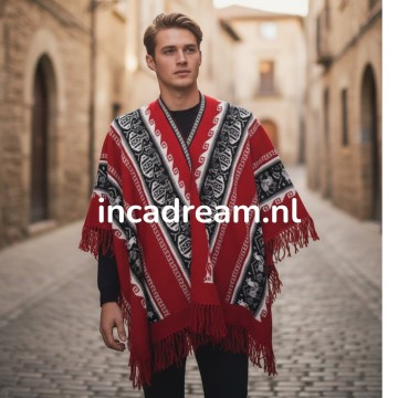 Alpaka poncho herren 21