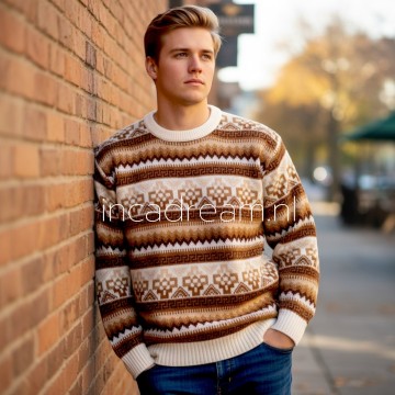 Alpaka pullover herren 100