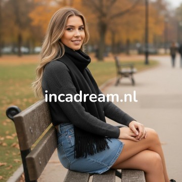 Alpaka schal damen 100