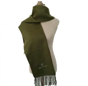 Alpaka schal damen grüner apfel