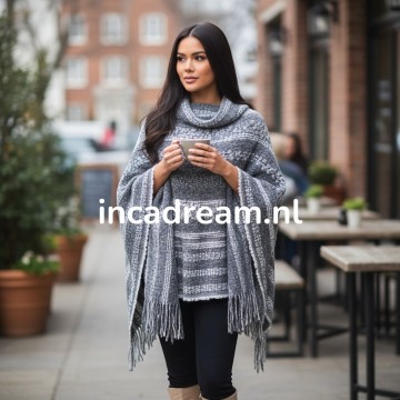 Baby alpaca shawl 22