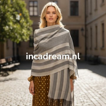 Baby alpaka schal 17