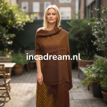 Baby alpaka schal 23