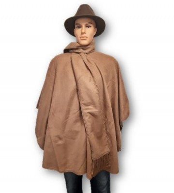 Beige dames cape