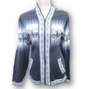 peruanische strickjacke