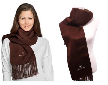 Brown scarf