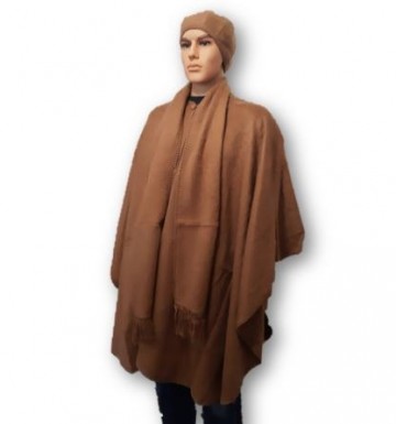 Bruine alpaca cape