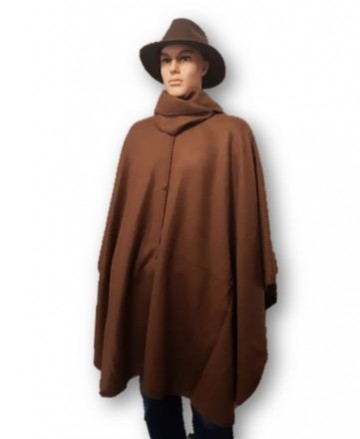Camel alpaca poncho 0