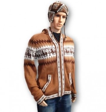 Camel alpaca sweater 0