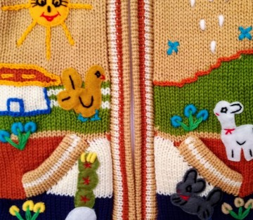 Camel kindervest maat 104