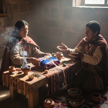 Chaman ritual pago 2