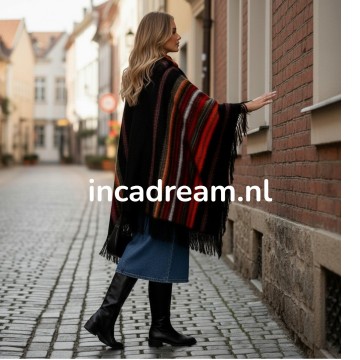 Dames poncho 12