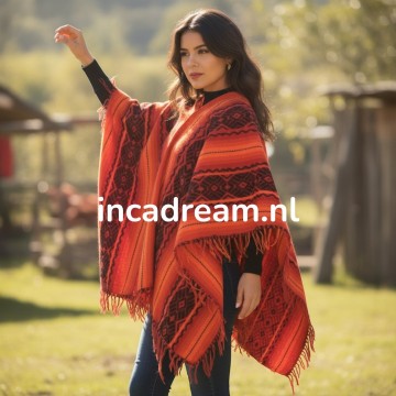 Dames poncho 121