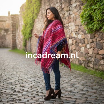 Dames poncho 136