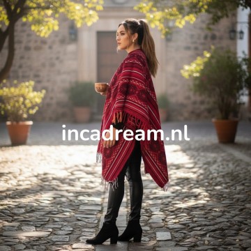 Dames poncho 160