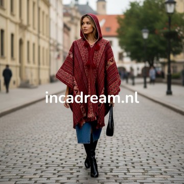 Dames poncho 176