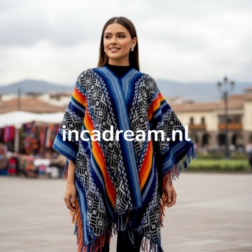 Dames poncho 204