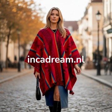 Dames poncho 216
