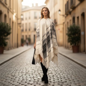 Dames poncho 23