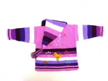 kinder strickjacke