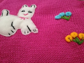 Kinder Peruanischer Poncho