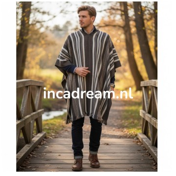 Herren poncho 21