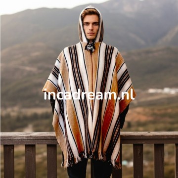 Herren poncho 25