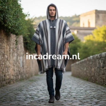 Herren poncho 29