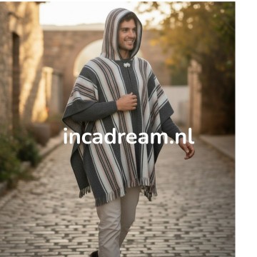 Herren poncho 31