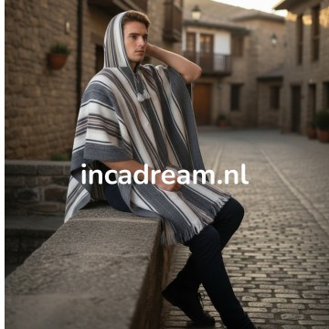 Herren poncho 33
