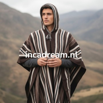 Herren poncho 45