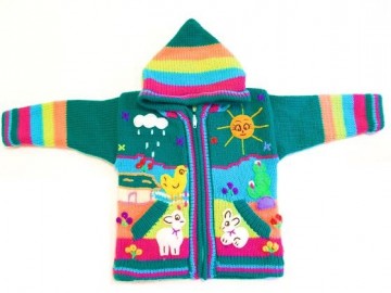 kinder strickjacke