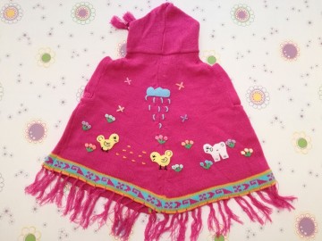poncho mädchen