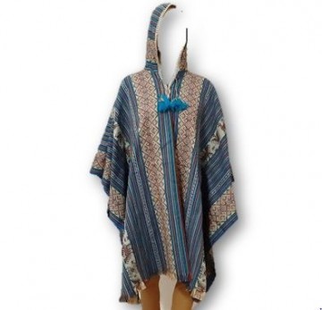 Peruvian heren poncho
