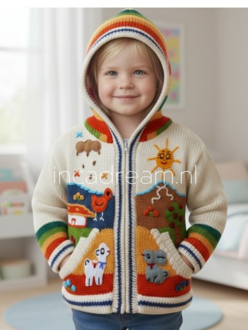 Peruvian sweater kids 110