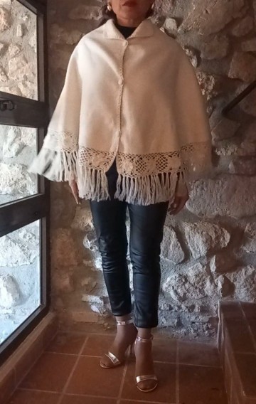 Poncho damen 69