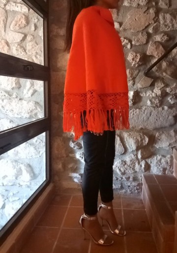 Poncho damen 82
