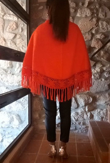 Poncho damen 83