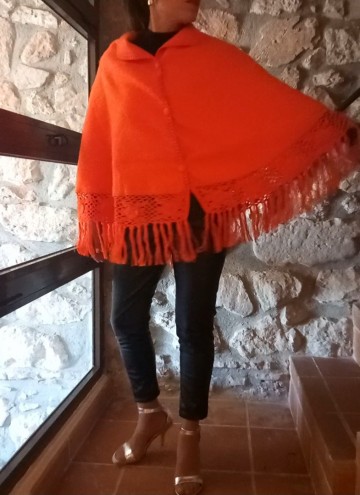 Poncho damen 88