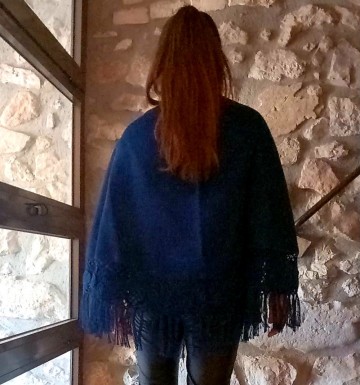 Poncho damen 97