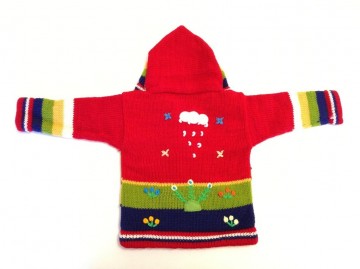 Peru kinder strickjacke