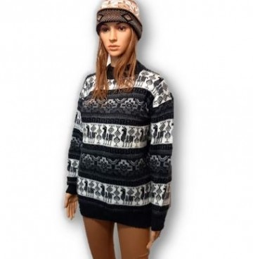 Trui van alpacawol 0