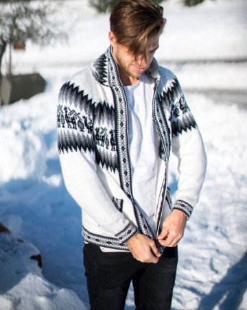 alpaka pullover herren peru