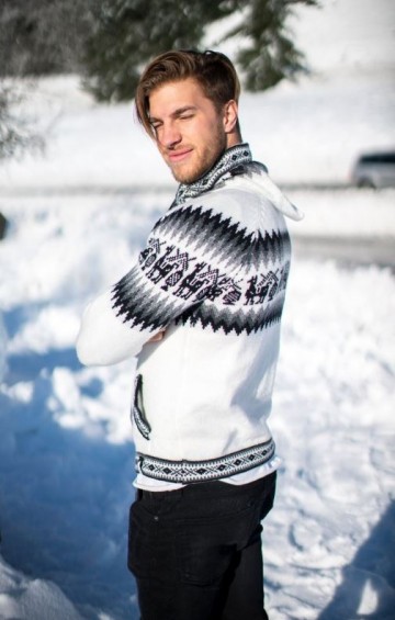 alpaka pullover herren peru