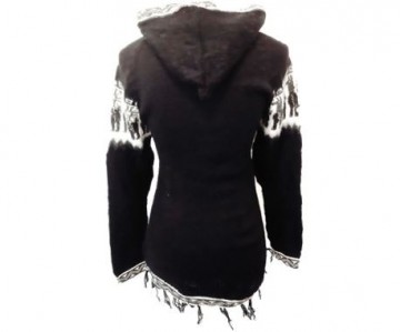 Alpaka pullover schwarz